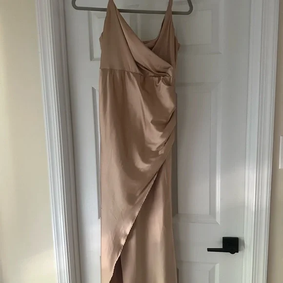 hello molly midi dress HELLO MOLLY Fashionable Chic Midi Dress Pink Size XL